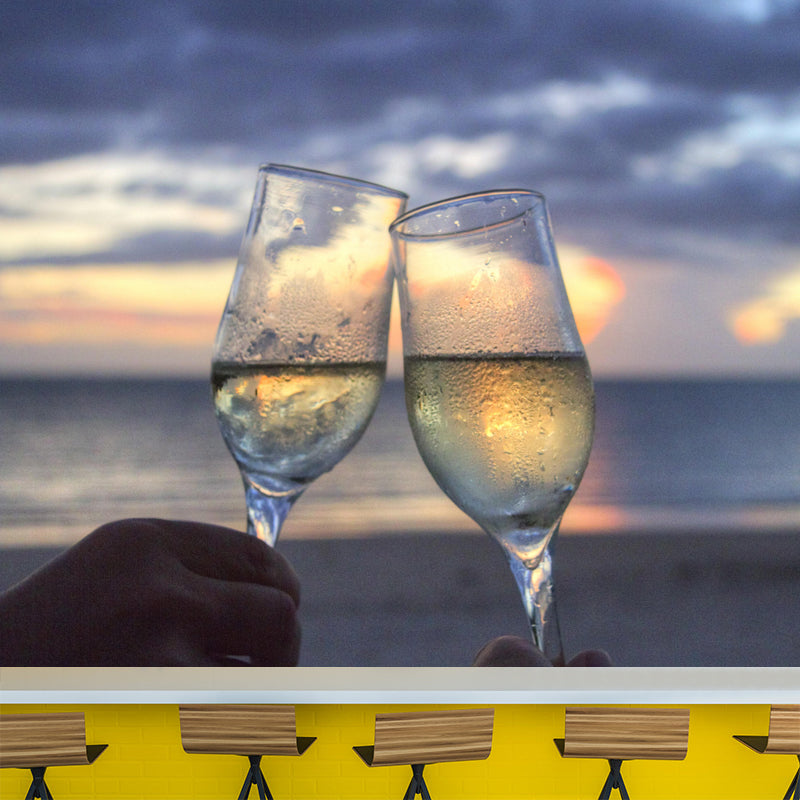 Contemporary Environment Friendly Mural Wallpaper Wine Wall Decor for Decoration