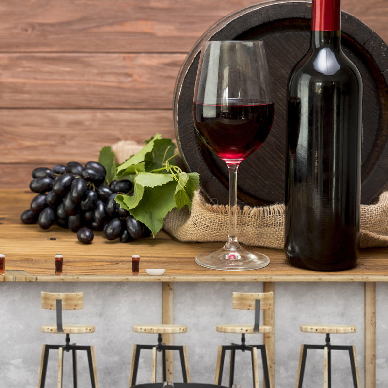Contemporary Environment Friendly Mural Wallpaper Wine Wall Decor for Decoration