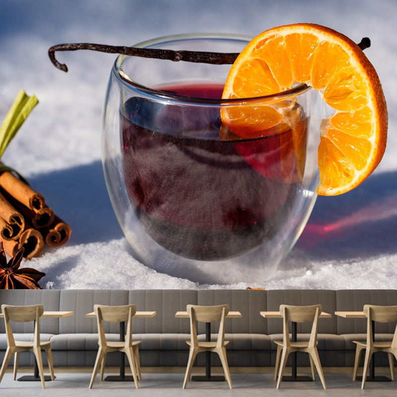 Contemporary Environment Friendly Mural Wallpaper Wine Wall Decor for Decoration