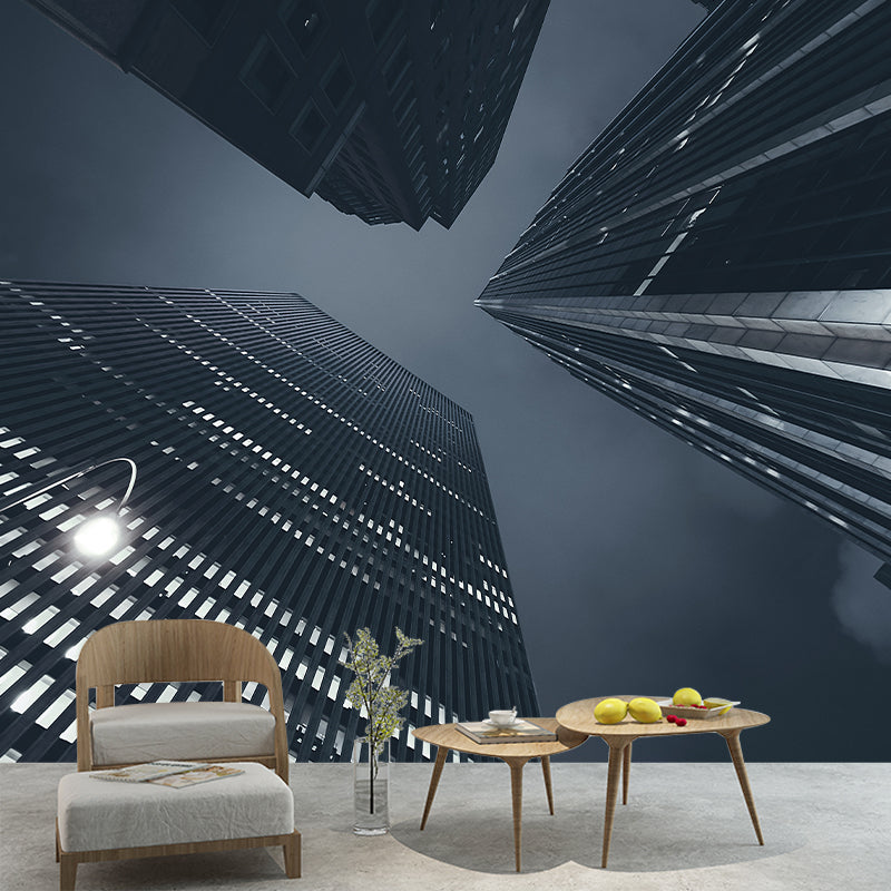 City Architecture Mural for Home Decor Water Resistant, Made to Measure