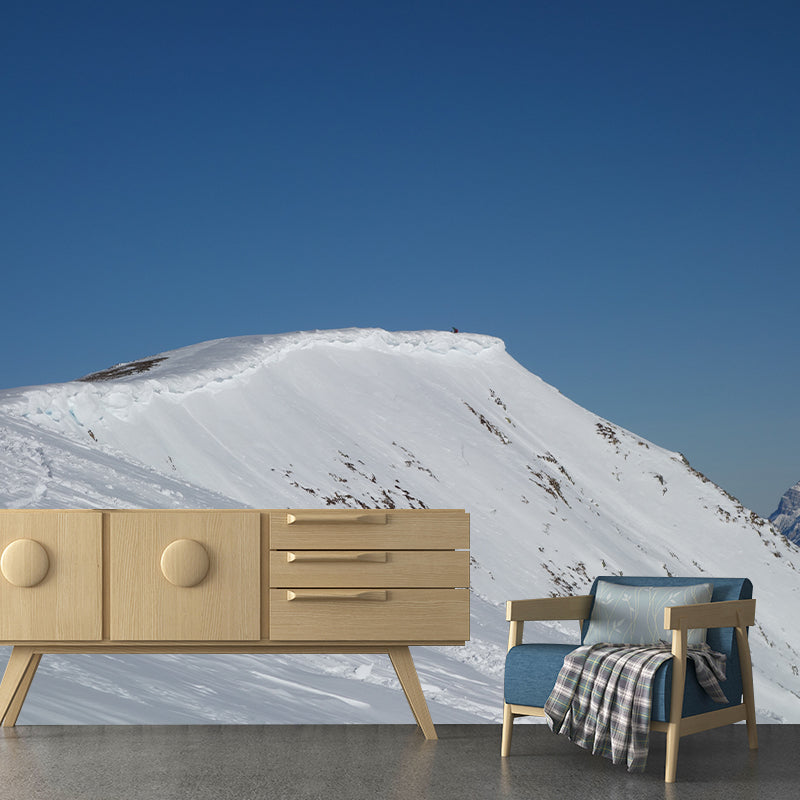 Snow Mountain Wall Covering for Home Decoration Water Resistant, Made to Measure