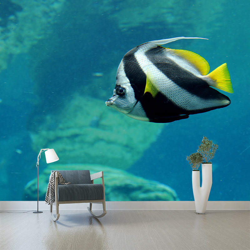 Beautiful Undersea Mural Wallpaper Custom-Made Wall Covering for Sleeping Room