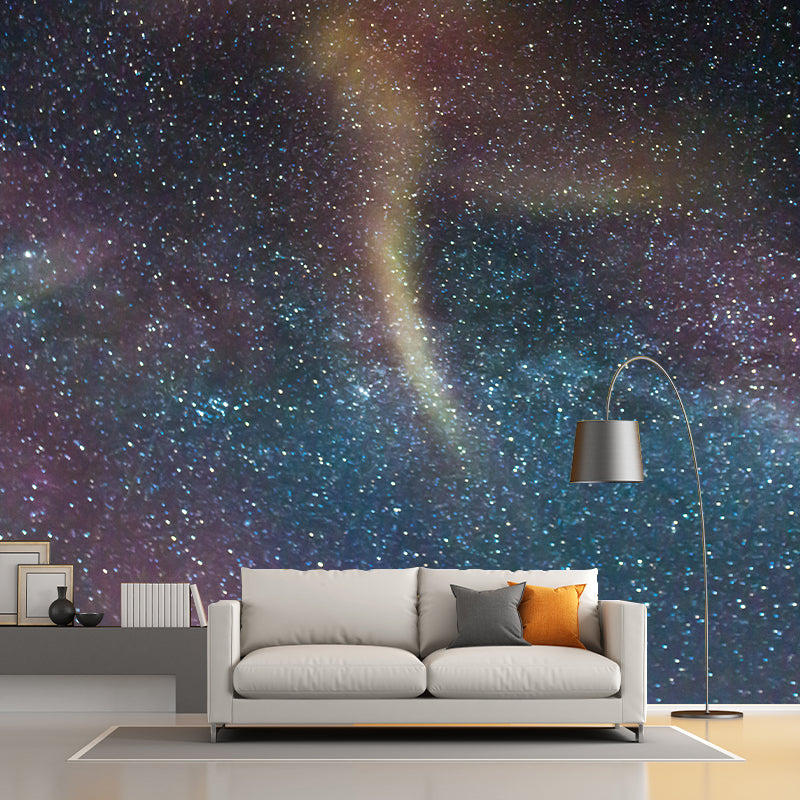 Milky Way Galaxy Removable Wall Mural for Study Room, Custom Size Available