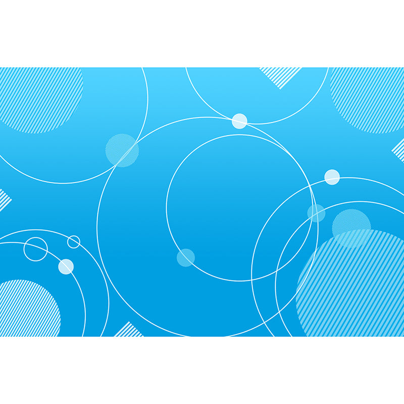 Geometry Mural Decal Removable Wall Mural for Study Room, Water Resistant