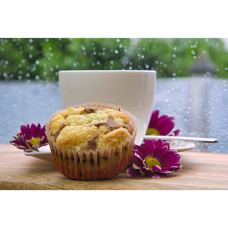 Sweet Pastry Mural Contemporary Style Wall Decor for Cake Shop, Water Resistant