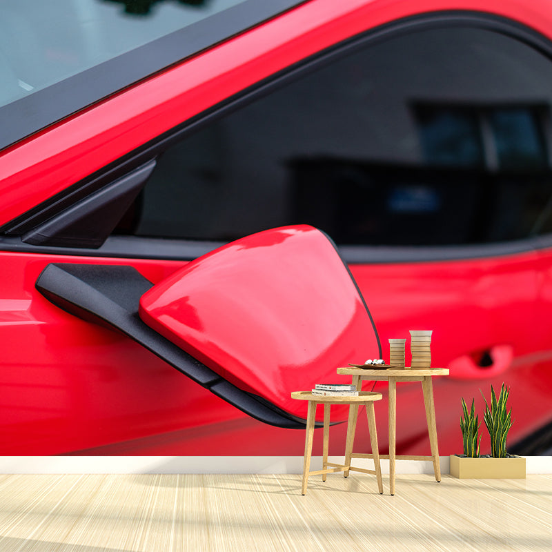 Car Wall Murals Stain Resistant Wall Decoration for Living Room, Custom Size Available