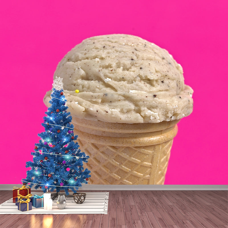 Modern Dessert Shop Wall Decor Stain Resistant, Personalized Size Available