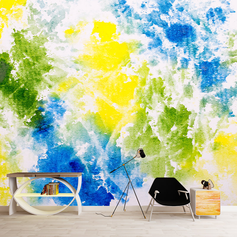 Abstract Mural Wall Decor Mildew Resistant Living Room Home Decor, Personalized Size Available