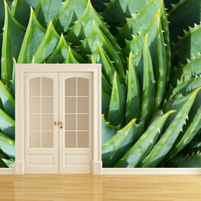 Full of Vitality Plant Wall Covering for Living Room Home Decor, Moisture-Resistant