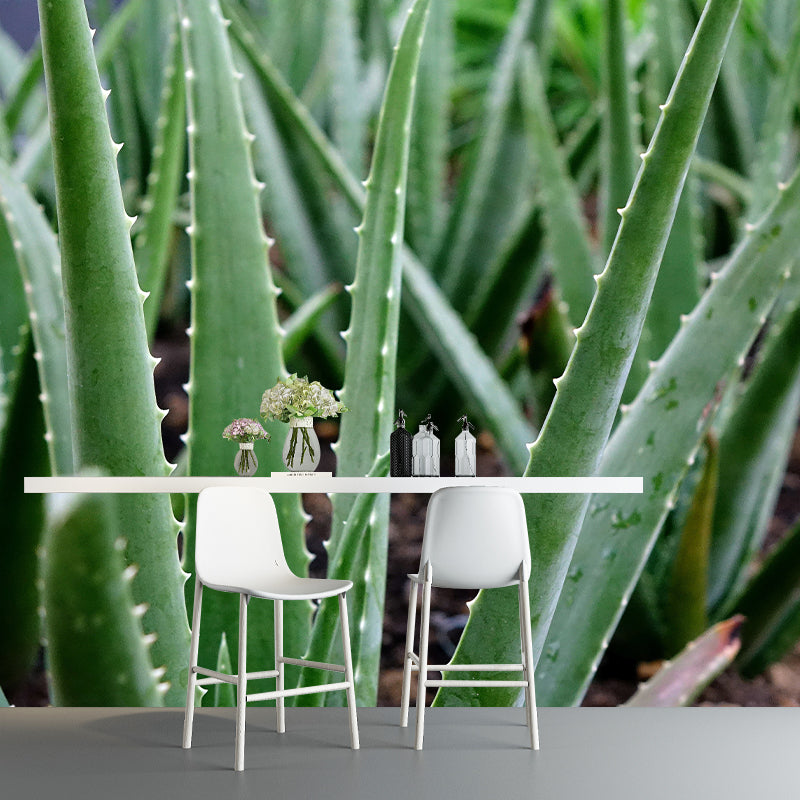 Full of Vitality Plant Wall Covering for Living Room Home Decor, Moisture-Resistant