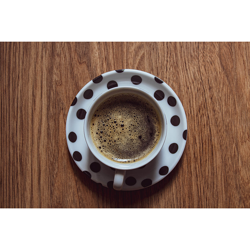 Coffee Mural Wallpaper Modern Decorative Coffee Shop, Custom Size Available