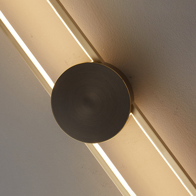 Oval Wall Lamp Aluminum Simple Design Simple Style LED Light Wall Sconce