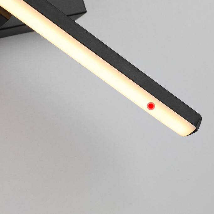 Rotatable LED Acrylic Flush Mount Wall Sconce Modern Sconce Light Fixture