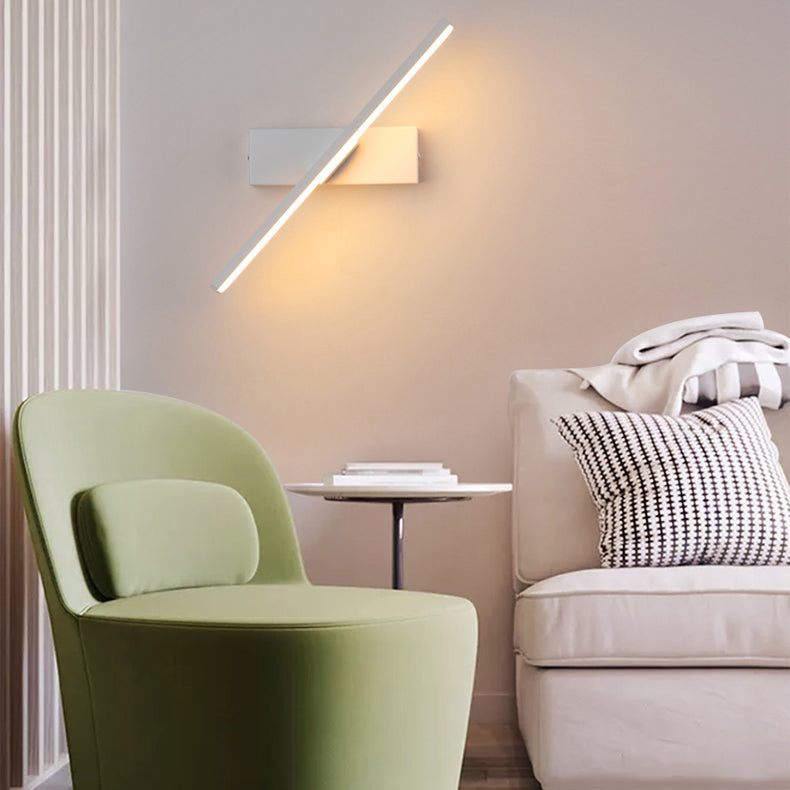 Rotatable LED Acrylic Flush Mount Wall Sconce Modern Sconce Light Fixture