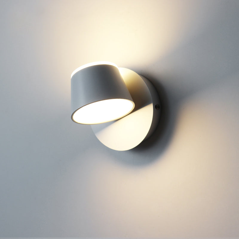 LED VLOK MOUNT WALL SCONCE MET ACRYLISCHE SCHADE MODERNE SCONCE LICHT VOOR LIDE ROOM