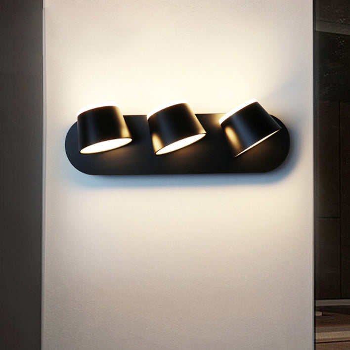 LED VLOK MOUNT WALL SCONCE MET ACRYLISCHE SCHADE MODERNE SCONCE LICHT VOOR LIDE ROOM