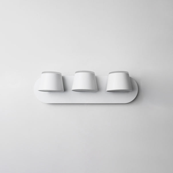 LED Flush Mount Wall Sconce with Acrylic Shade Modern Sconce Light for Living Room