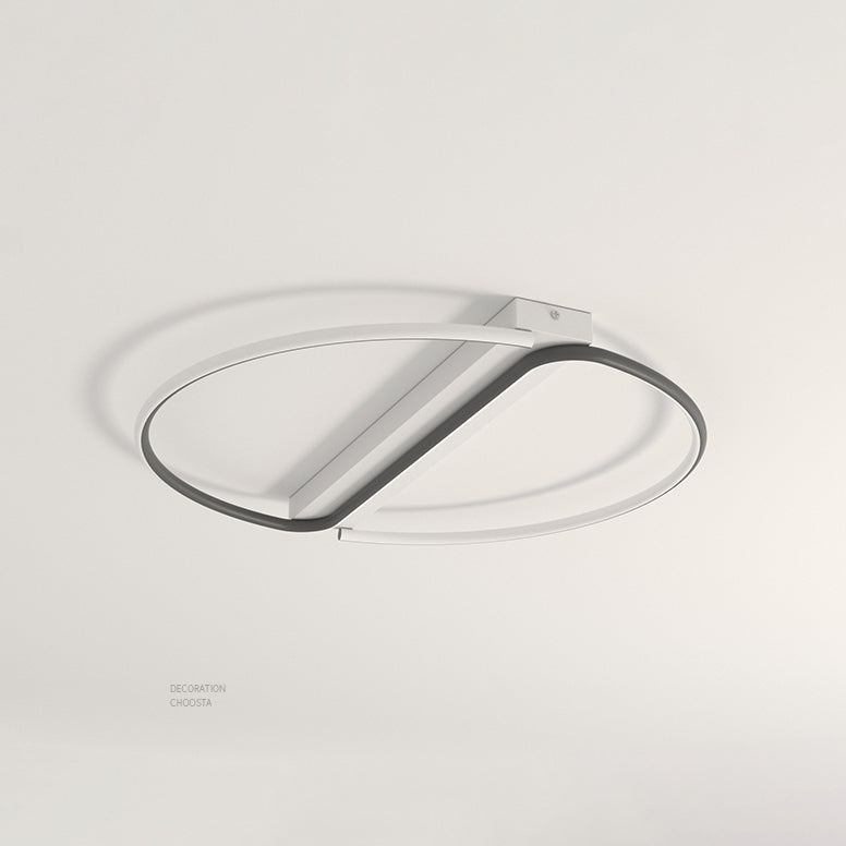 Creative Contemporary Flush Mount Lamp Acrylic Shade LED Lamp for Bedroom