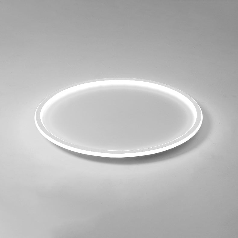 Metal geométrico cerca del accesorio de techo de montaje empotrado LED nórdico con iluminación de techo