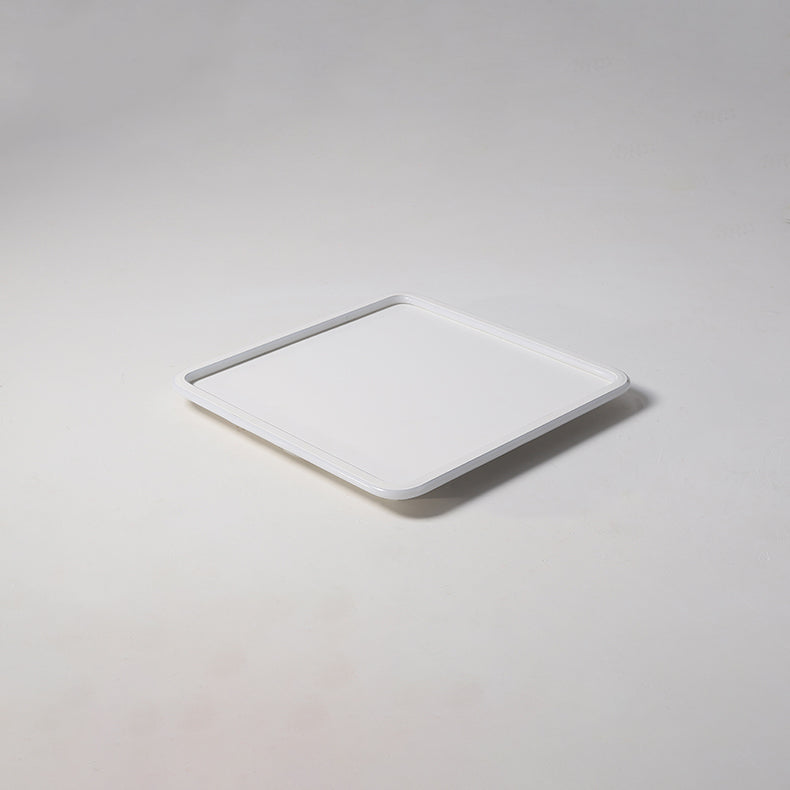 Metal geométrico cerca del accesorio de techo de montaje empotrado LED nórdico con iluminación de techo