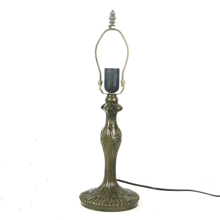 Schüssel Nachttisch Lampe Single-Bulb Buntglas Tiffany Tisch leichte Ideen für das Restaurant