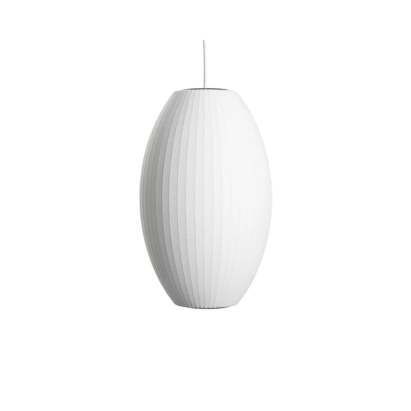 Zeitgenössische schattierte Suspension Anhänger Leichter Stoff Esszimmer Hanges Lichtkit in Weiß