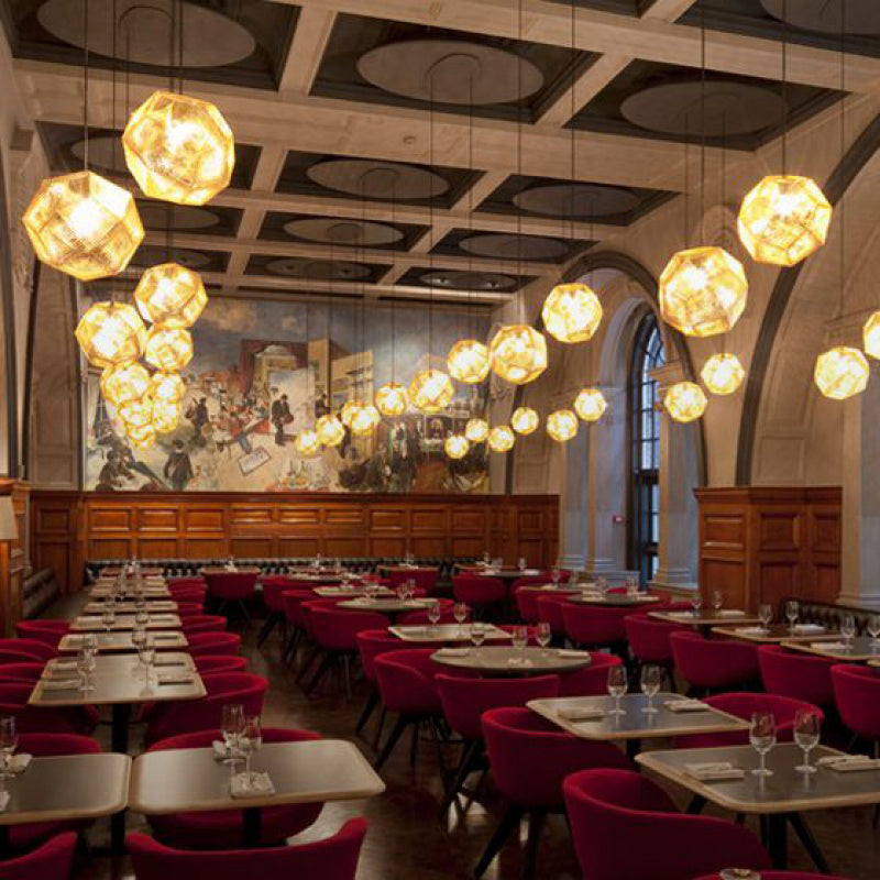 Moderner Stil Geometrischer Haushaltsdecke Licht für Speisesaal Café Shop