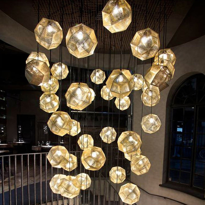 Moderner Stil Geometrischer Haushaltsdecke Licht für Speisesaal Café Shop