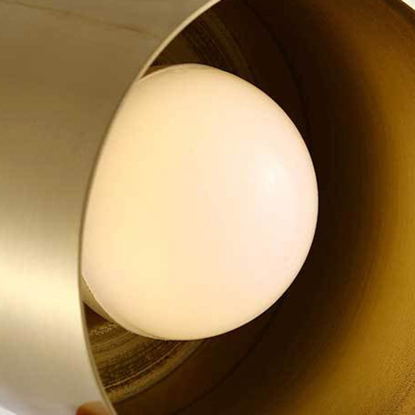 Golden Metal Hanging Light Postmodern Style Pendant Light Hanging Light for Living Room