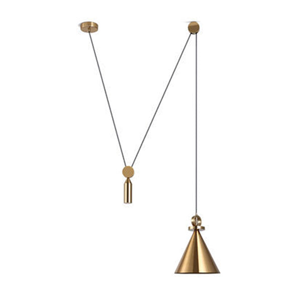 Metal Hanging Light Postmodern Style Pendant Light Cafe Shop Hanging Light