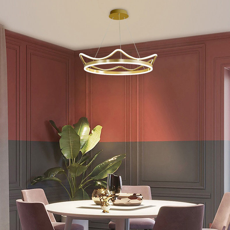 Ultra-moderne Kronleuchterleuchte Acrylhängelampe mit hängenden Kabel für Schlafzimmer