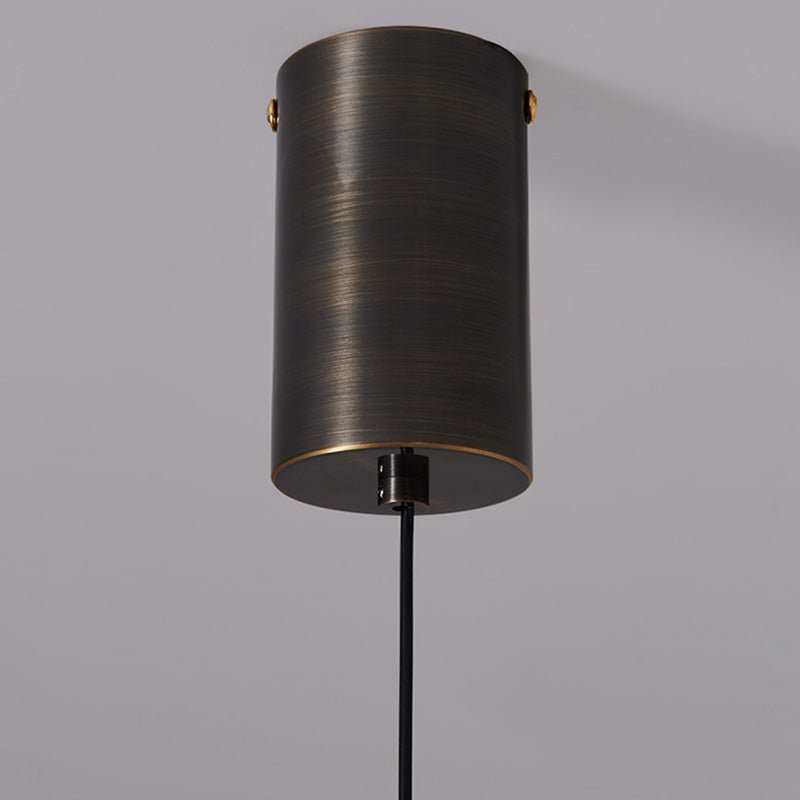 Assayeurs d'éclairage de pendentif géométrique lampe à suspension LED moderne avec une teinte acrylique blanche