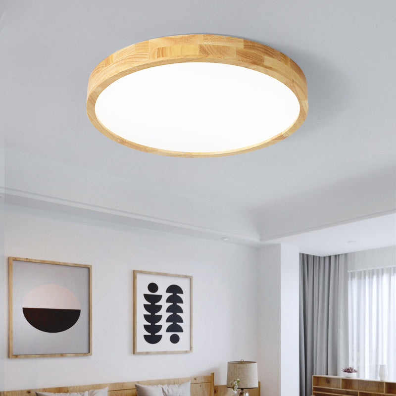 Modern Flush-mount Lighting 1-Light Restaurant Flush Mount Lighting Fixtures with Acrylic Shade