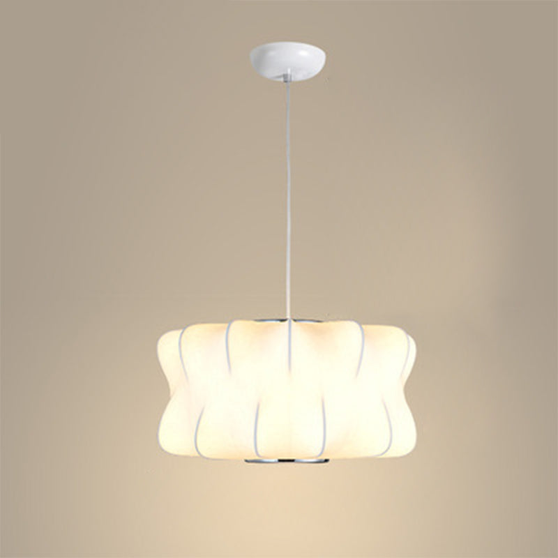 1 Light Pendant Light Fixture Modern Simple Silk Hanging Pendant Lights for Restaurant