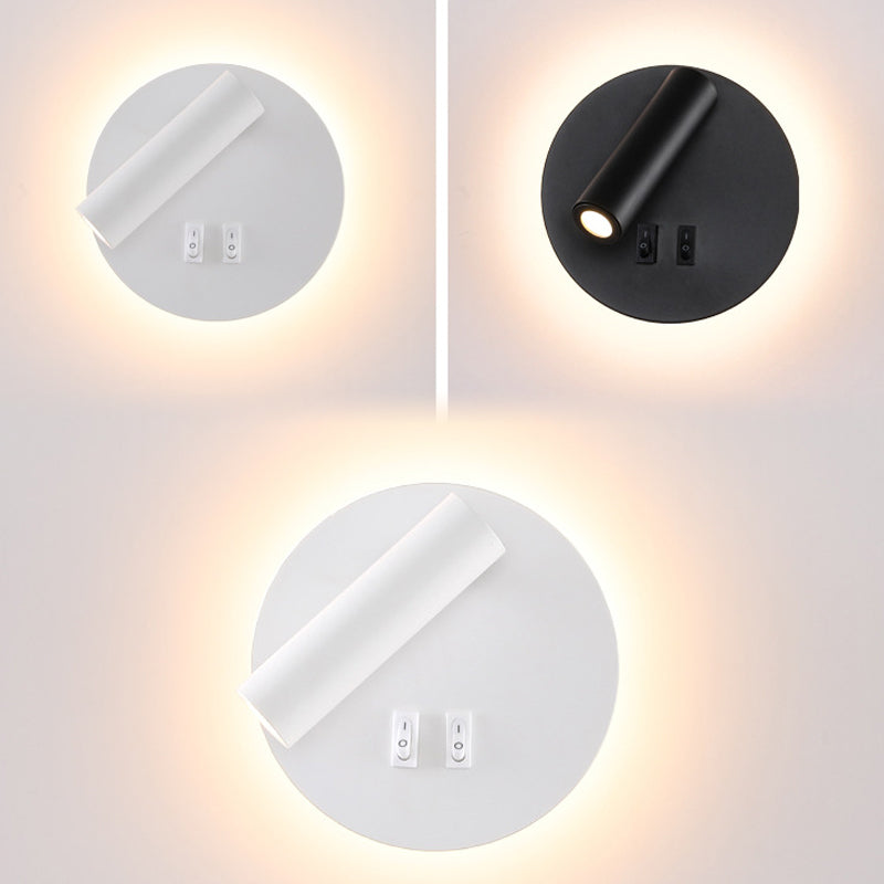 Noordse moderne stijl roteerbare wandbevestiging lamp armatuur led huis slaapkamer muur sconce