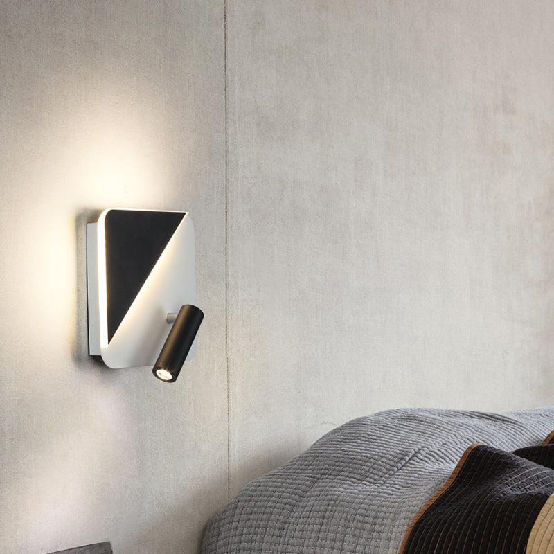 Lampada a parete a muro di geometria a parete di geometria rotabile per soggiorno per soggiorno