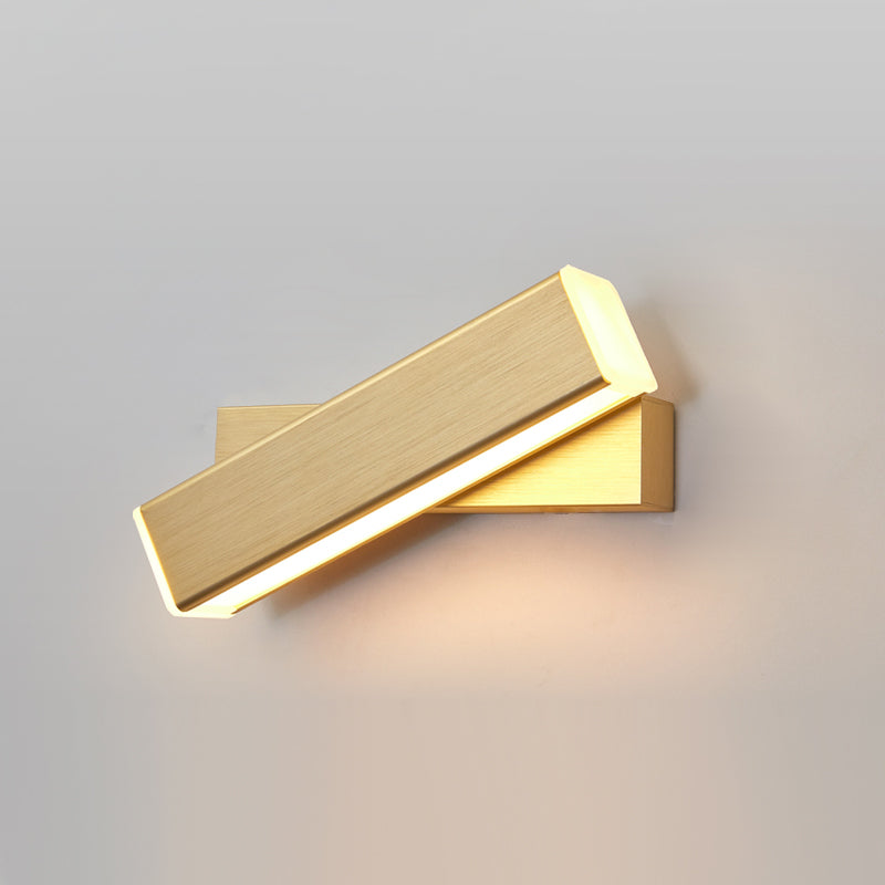 Indoor Rotatable Wall Sconce Light Nordic Simple Style LED Wall Mount Lamp