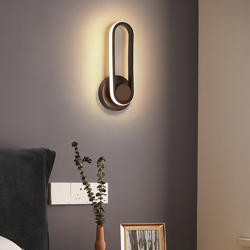Lampada da parete a parete a parete a led rotabile Light Nordic Slease Wall Mount Lamp per soggiorno