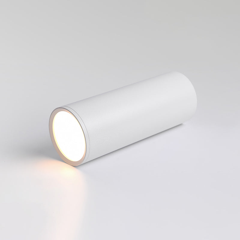Aluminium LED Ceiling Light in Modern Concise Style Cylindroid Flush Mount for Commercial Place