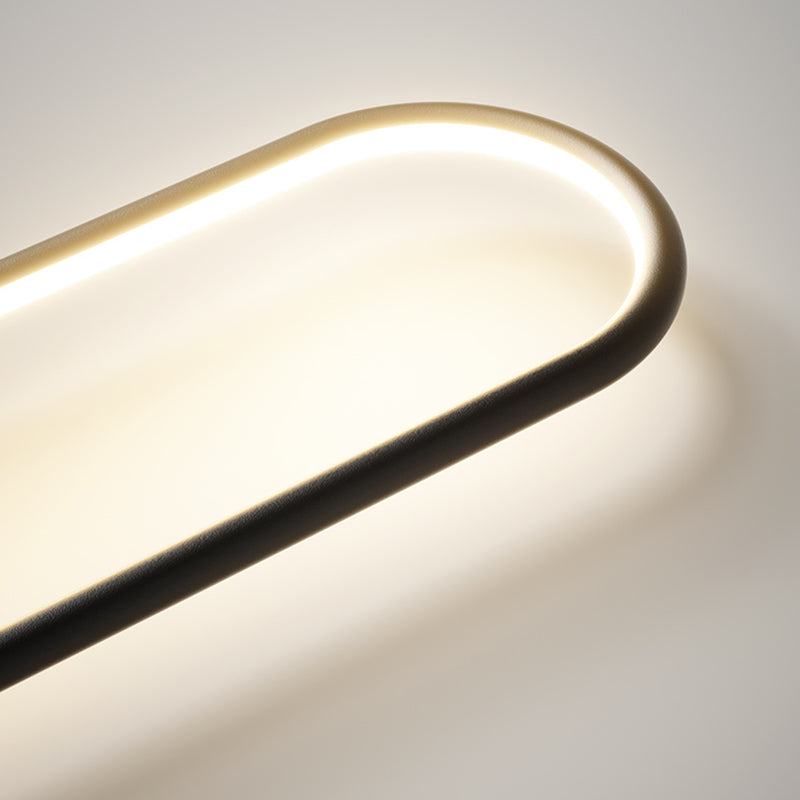 Lineaire SCONCE -verlichtingsarmaturen Moderne wandlamp metaal 1 Lichtwand SCONCE Verlichting