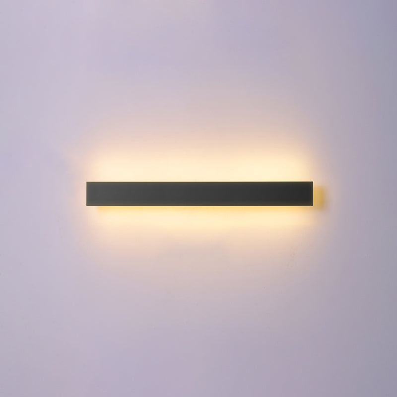 Apparecchi di illuminazione da parete lineare in stile moderno Metal 1 Lampada Light Light per soggiorno