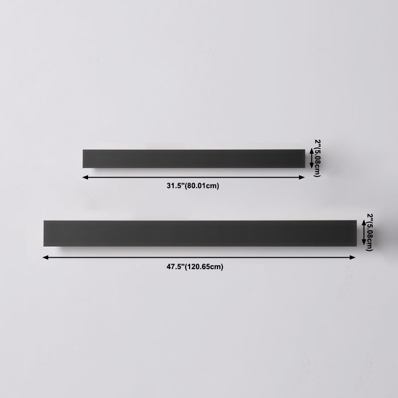 Accesorios de iluminación de pared lineal de estilo moderno 1 Light Light Light Fixture para sala de estar