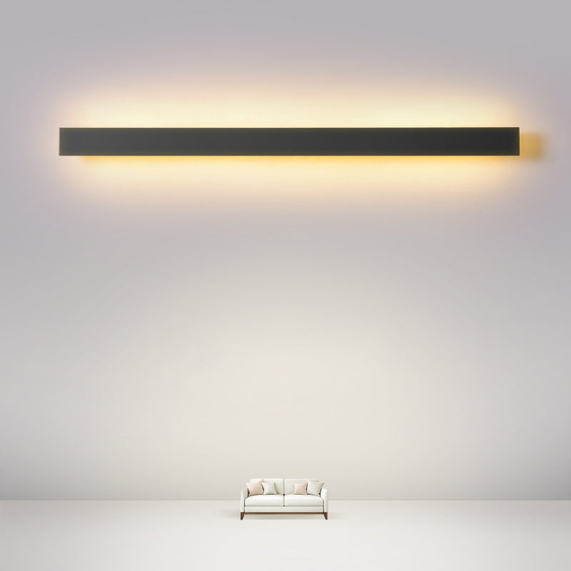 Accesorios de iluminación de pared lineal de estilo moderno 1 Light Light Light Fixture para sala de estar