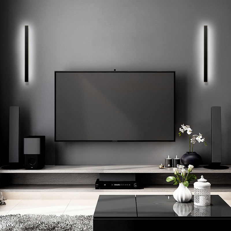Accesorios de iluminación de pared lineal de estilo moderno 1 Light Light Light Fixture para sala de estar