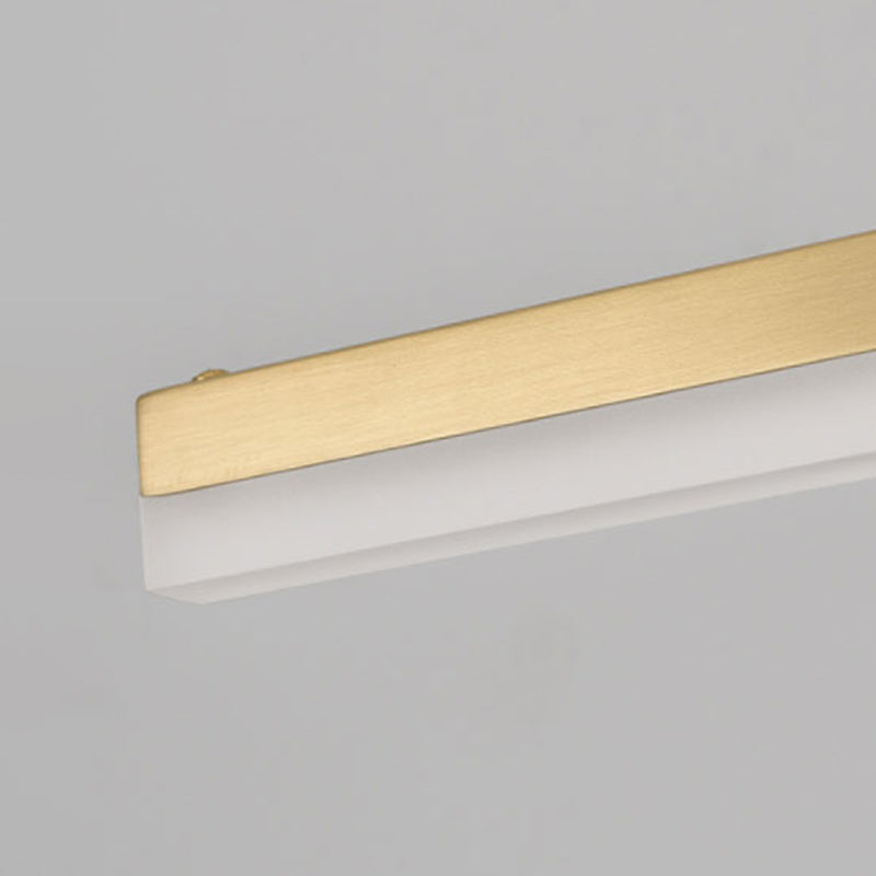 Contemporary Minimalism Style LED Copper Inductive Vanity Wall Lighting Light for Bathroom
