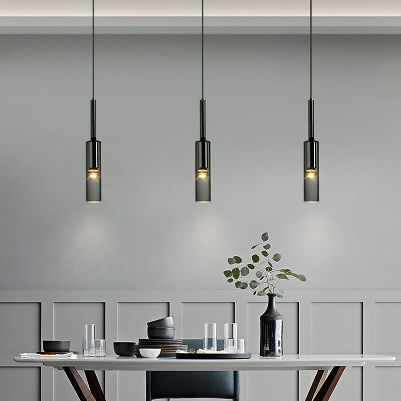 Cylindrical Pendant Lighting Fixtures Contemporary Kitchen Pendant Lights
