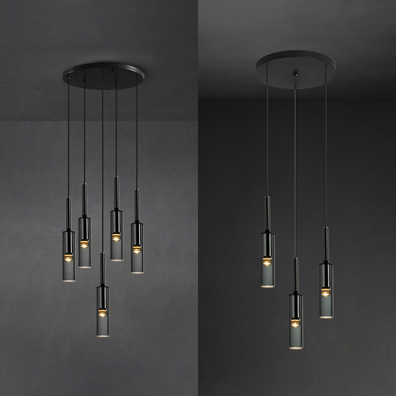 Cylindrical Pendant Lighting Fixtures Contemporary Kitchen Pendant Lights