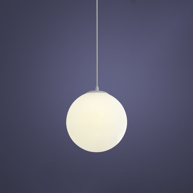 1-Licht-minimalistischer Stil hängender Licht, Acryl-Globus-Anhängerleuchte