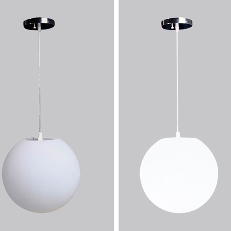 1-Licht-minimalistischer Stil hängender Licht, Acryl-Globus-Anhängerleuchte