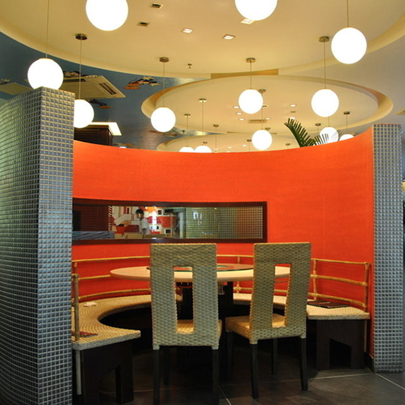 1-Licht-minimalistischer Stil hängender Licht, Acryl-Globus-Anhängerleuchte